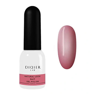 Immagine di DidierLab Natural Look Smalto Semipermanente Unghie No.17 Gel UV LED Lunga Durata e Facile da Usare Effetto Colori Smalti per 10ml