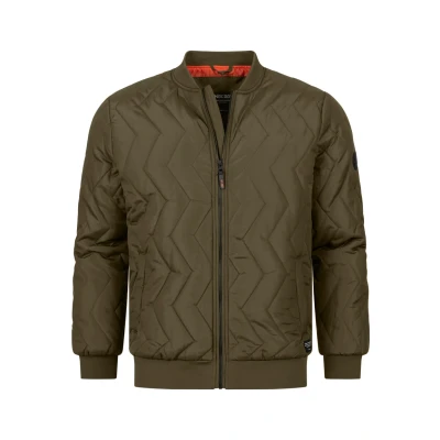 Immagine di Indicode Uomini INGatlin Quilted Jacket Giacca bomber da mezza stagione Army M