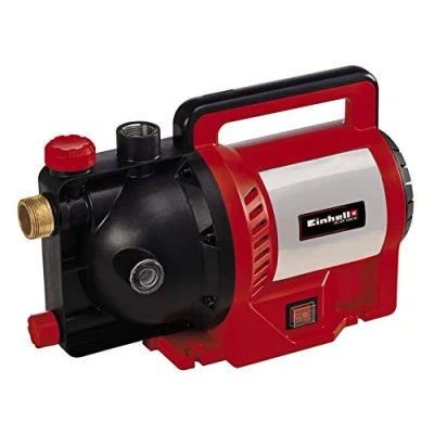 Immagine di Einhell GC GP 1250 N Pompa autoadescante (1200 W, portata max 5000 L/h, prevalenza 50 m, altezza aspirazione 8m, pressione 5 bar, indicatore di riempimento)