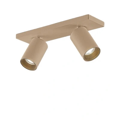 Immagine di Faretto da soffitto Arcchio Brinja, marrone, angolare, a 2 luci, GU10