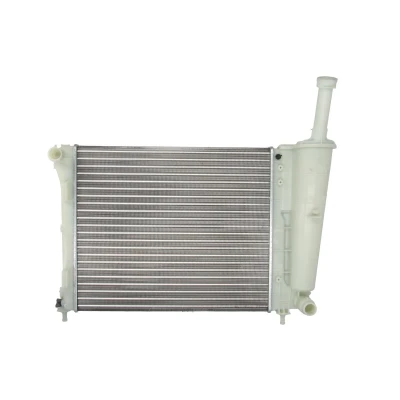 Immagine di NRF EASY FIT 53526 Radiatore motore Alluminio 480 416 23 con parti annesse Alette di raffreddamento montate meccanicamente FIAT: Panda III Hatchback