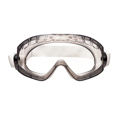 Immagine di 3M 2890S Occhiali a mascherina antiappannante, con Protezione antigraffio, incl. raggi UV Grigio EN 166 1 DIN