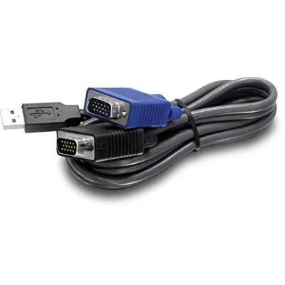 Immagine di TRENDnet TK CU10, Cavo KVM USB/VGA, 3.1 m