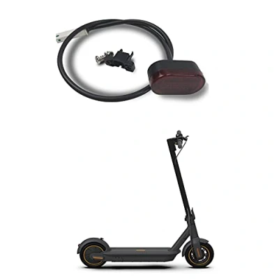 Immagine di Fututech Kit parafango posteriore + fanale supporto per Segway Ninebot Max G30/G30D, ricambio monopattino elettrico (fanale posteriore)