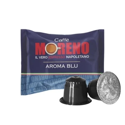 Immagine di CAFFE&#039; MORENO 800 CIALDE CAPSULE MISCELA ESPRESSO BAR COMPATIBILITA&#039; NESPRESSO