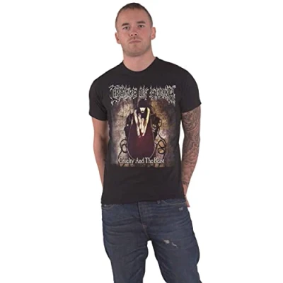 Immagine di Cradle of Filth Cruelty &amp; The Beast Uomo T Shirt Nero M 100% Cotone Regular
