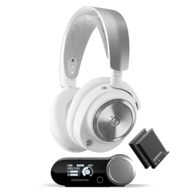 Immagine di SteelSeries Arctis Nova Pro X Cuffie da gaming wireless multi sistema per Xbox Driver magnetici al neodimio Cancellazione attiva del rumore Infinity Power System Xbox, PC, PS5, Switch, Mobile