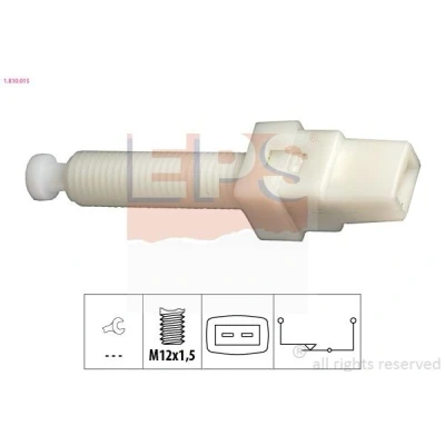Immagine di EPS 1.810.015 Interruttore luce freno meccanico M12x1,5 Made in Italy OE Equivalent
