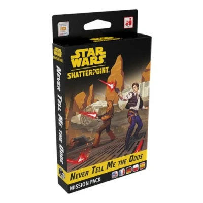Immagine di Atomic Mass Games, Star Wars: Shatterpoint Non dirmi mai come sono le mie possibilità, Estensione Mission Pack, Tabletop, 2 giocatori, Dai 14+ anni, 90 120 minuti, Tedesco, Multilingua