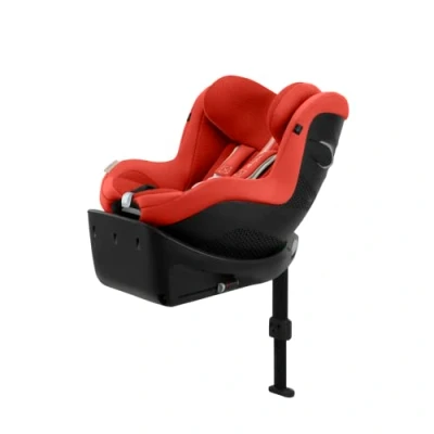 Immagine di CYBEX Gold Seggiolino Auto Sirona Gi i Size Plus con Base Integrata, Per Bambini da circa 3 Mesi a 4 Anni, Max. 20 kg, 61 105 cm, Hibiscus Red