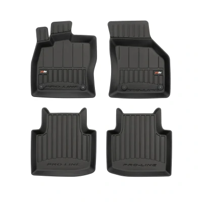Immagine di FROGUM 3D407046 Set tappetino Gomma anteriore e posteriore 4 nero Su misura