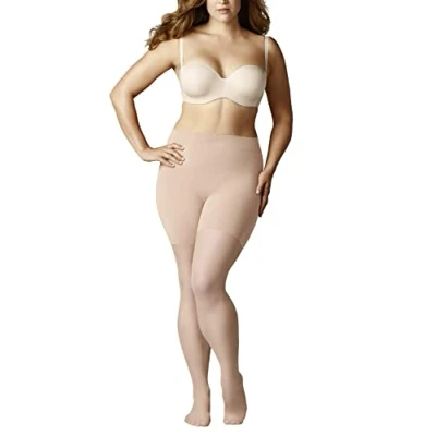 Immagine di FALKE Beauty Plus 20 DEN W TI trasparenti velati tinta unita 1 pezzo, Collant Donna, Effetto pelle (Cocoon 4059) F, LONG