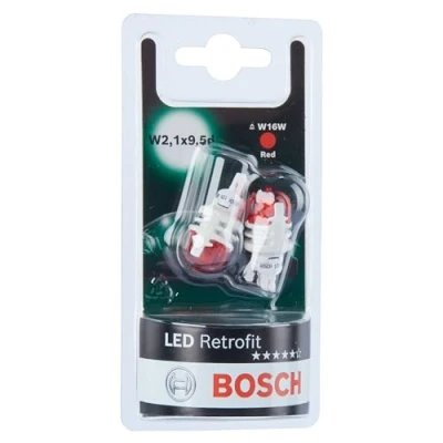 Immagine di Bosch W16W LED Retrofit lampadine auto, 12 V 1,8 W W2,1x9,5d