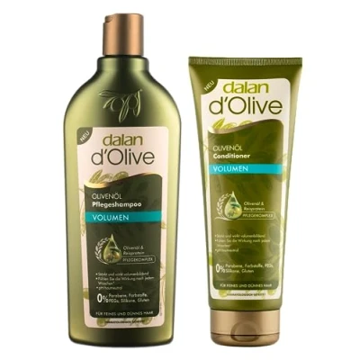 Immagine di DALAN Set per la cura dei capelli, volume 400 ml, balsamo da 200 ml