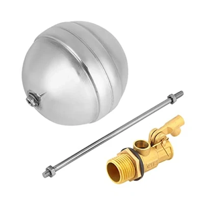 Immagine di Sensore di acqua in ottone della valvola a galleggiante dell&#039;acqua DN15 G1/2 per rubinetto automatico del livello piscina