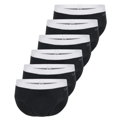 Immagine di Sloggi GO ABC 2 0 6P Slip, Uomo, Taglia: XL, Black