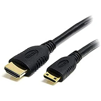Immagine di StarTech.com HDACMM1M Cavo HDMI ad Alta Velocità con Ethernet, a Mini HDMI, M/M, 1 m, Nero