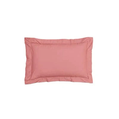 Immagine di Sleepdown Set di 2 federe in 100% puro cotone, lussuose e morbide, 48 x 74 + 5 cm, colore: rosa scuro