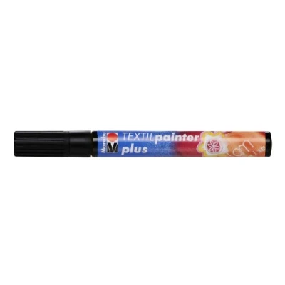 Immagine di Marabu Textilmarker Textil Painter Plus, Schwarz