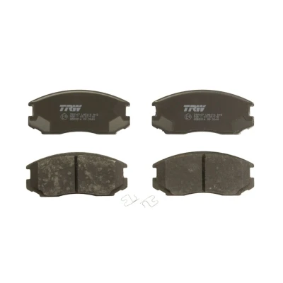 Immagine di TRW COTEC GDB3214 Kit pastiglie freno con segnalatore acustico usura accessori DAIHATSU: Terios II, I, MITSUBISHI: COLT 5
