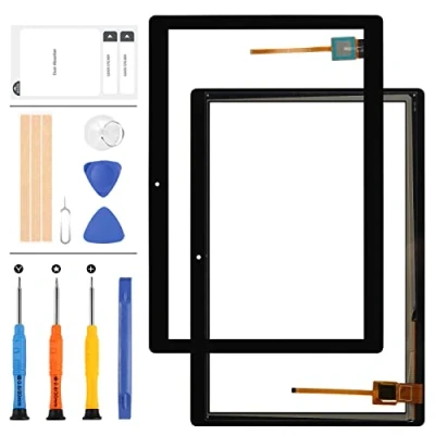 Immagine di Touchscreen da 10,1 Pollici per Lenovo Tab M10 TB X505 X505F X505L X505X Touch Digitizer Sensore Full Glass Pannello di Ricambio Kit Riparazione (Non LCD) (Nero)