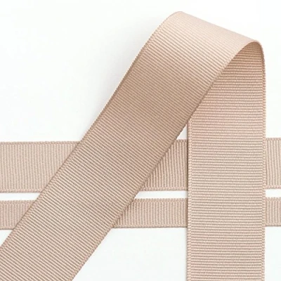 Immagine di Italian Options Nastro in grosgrain, rotolo da 25 mm x 10 m, colore: tortora