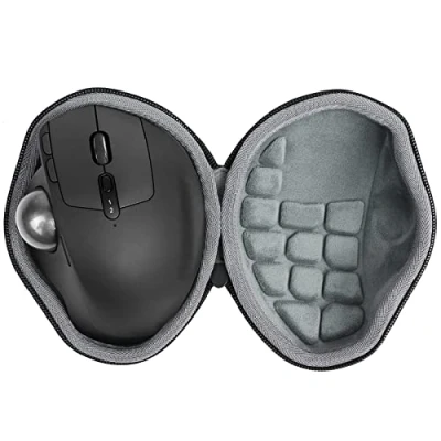 Immagine di co2CREA cassa custodia borsa per Logitech Ergo M575/M570/MX Ergo/Nulea M501 Mouse Trackball(solo scatola,Case Only)