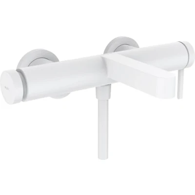 Immagine di hansgrohe Finoris Miscelatore monocomando vasca esterno, bianco opaco, 76420700