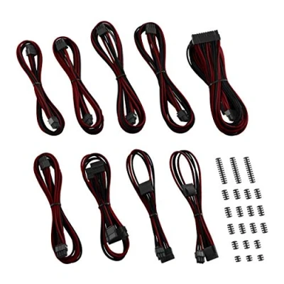 Immagine di CableMod Classic ModMesh C Series Kit Cavo Corsair AXi, HXi e RM Nero/Bianco