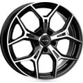 Immagine di MAK 5 fori 17Pollici 114.3mm cerchio in lega epica nero F6570PIBM32FN Cerchione Acciaio DACIA: Duster III (P1310) 1.0 ECO G 100
