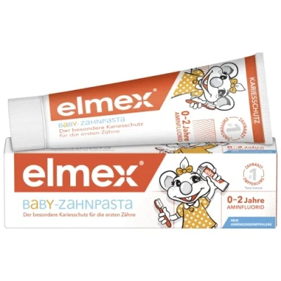 Immagine di elmex Dentifricio bambino 0 2 anni, 50 ml