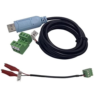 Immagine di DSD TECH SH U15 Cavo da USB a RS485 con Clip Coccodrillo