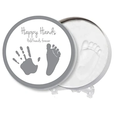 Immagine di Dooky Happy Hands Set di impronta manuale 2D per un bambino con scritta in lingua tedesca&quot;Hand&quot; (lingua italiana non garantita)
