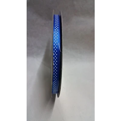 Immagine di NASTRO RASO POIS LARGHEZZA 6 MM LUNGHEZZA 50 METRI (NEW BLUE)
