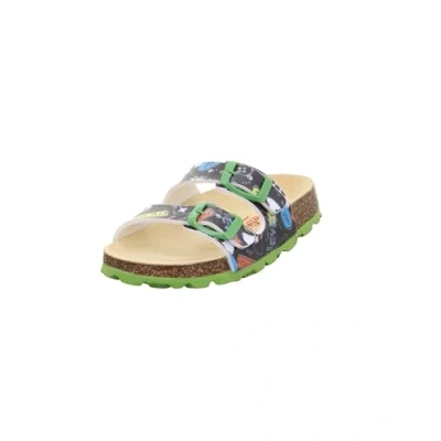 Immagine di superfit Fussbettpantoffel, Pantofole Bambini e ragazzi, Nero Multicolore 0020, 24 EU