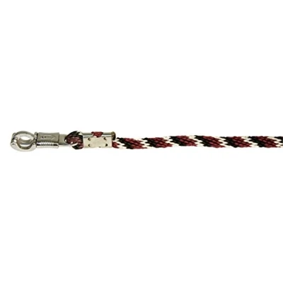 Immagine di Kerbl Mustang Corda di Piombo con Gancio antipanico, Colore: Rosso/Nero/Bianco Unisex Adulto, Panic Hook