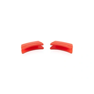 Immagine di Le Creuset Silicone Set of 2 Pot Holders Orange Red 12 x 6 cm