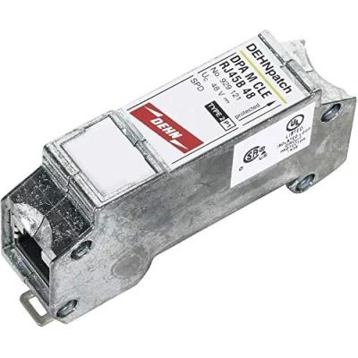Immagine di DEHN 929121 DPA M CLE RJ45B 48 Scaricatore di sovratensioni Protezione da per: Armadi distribuzione, Rete (RJ45) 10 kA 1 pz.