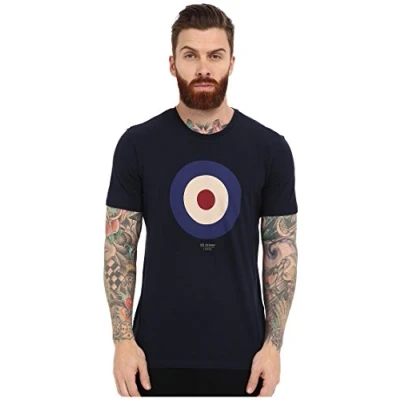 Immagine di Ben Sherman MB12872 T Shirt, Blu (Nave Blazer B51), XXL Uomo