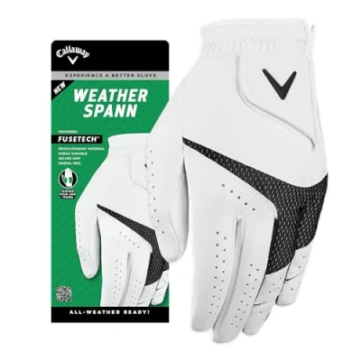 Immagine di Callaway Guanti da golf Weather Spann 2023, bianco, M