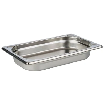 Immagine di APS 81401 GN 1/4 contenitore, acciaio inossidabile Contenitore gastronorm, dimensioni 264 x 162 mm/altezza 40 mm/volume 1,0 litri