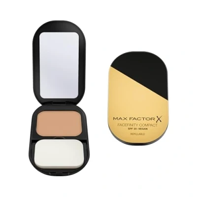 Immagine di MAX Factor Facefinity Compact Puder Cipria, Donna, Taglia: 10 g, Porcelain