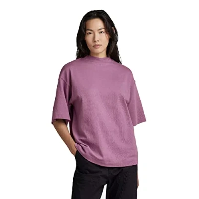 Immagine di G STAR Donna Mock Neck Loose Top, Viola (grapeade D22760 D269 D611), M