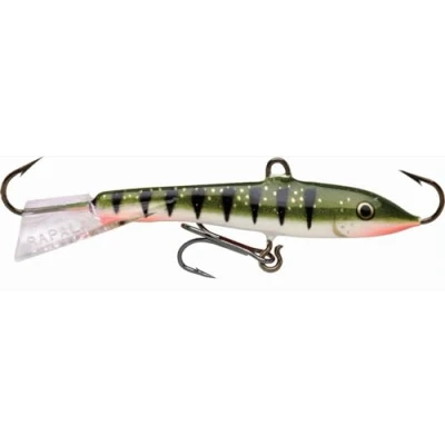 Immagine di Rapala Esca da Pesca Artificiale Spinning Jigging Rap Finta di Simulazione con Azione Nuoto Naturale Jigger Profondità Variabile 5cm/9g Prodotta in Estonia Nordic Perch