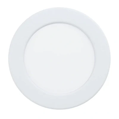 Immagine di Eglo connect.z Fueva 6 Z, Set 3 faretti da incasso a LED, piatti, ZigBee, App, controllo vocale Alexa, RGB, luce bianca calda e fredda, dimmerabili, IP44, in metallo bianco, diametro 11,7 cm