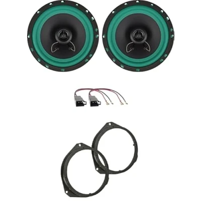 Immagine di IPNOSIS Kit 2 Casse IP 01165 per Fiat Tipo (SW) dal 2015 al 2020, Fiorino + Qubo 2008 in poi con Supporti Anteriori,2 Connettori