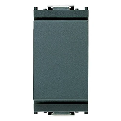 Immagine di VIMAR 0R16001 Idea Interruttore 1P 16 AX 250 V, grigio. Max 200 W per lampade con ballast integrato (IEC 60669 1:2017), 1 pezzo