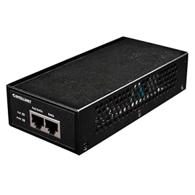 Immagine di Intellinet 560566 convertitore multimediale di rete 1000 Mbit/s Interno Nero