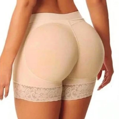 Immagine di Hanaoops Mutande Imbottite da Donna Glutei Figura Formante Pantaloncini Push Up Shapewear Biancheria Imbottita Butt Lifter in Pizzo