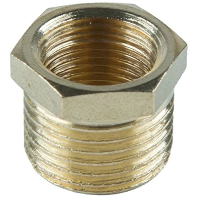 Immagine di Cornat TEC396300 Pezzo di riduzione Ottone, Multicolore, 1/2 Zoll Aussengewinde x 3/8 Innengewinde